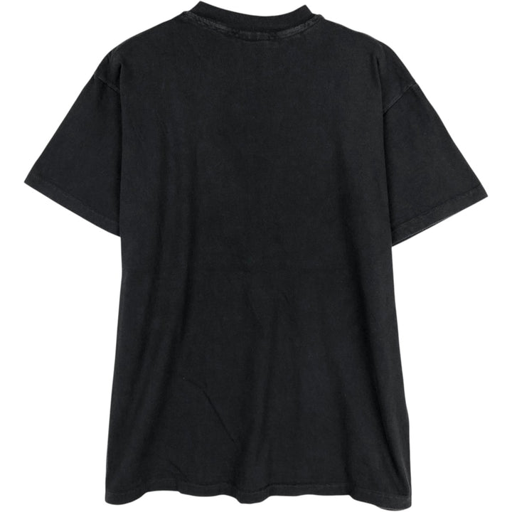 90'S Hanes BEEFY-T HARD ROCK CAFE advertising T-shirt, Made in USA, Men's XL equivalent, Vintage cotton black type Vintage Second Hand
