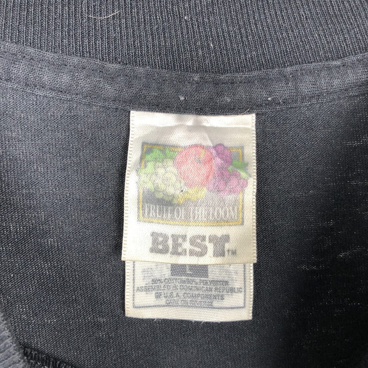 90'S Fruit of the Loom BEST 59th Sturgis Motorcycle Rally Motorcycle T-shirt Men's L equivalent cotton black type Vintage Second Hand