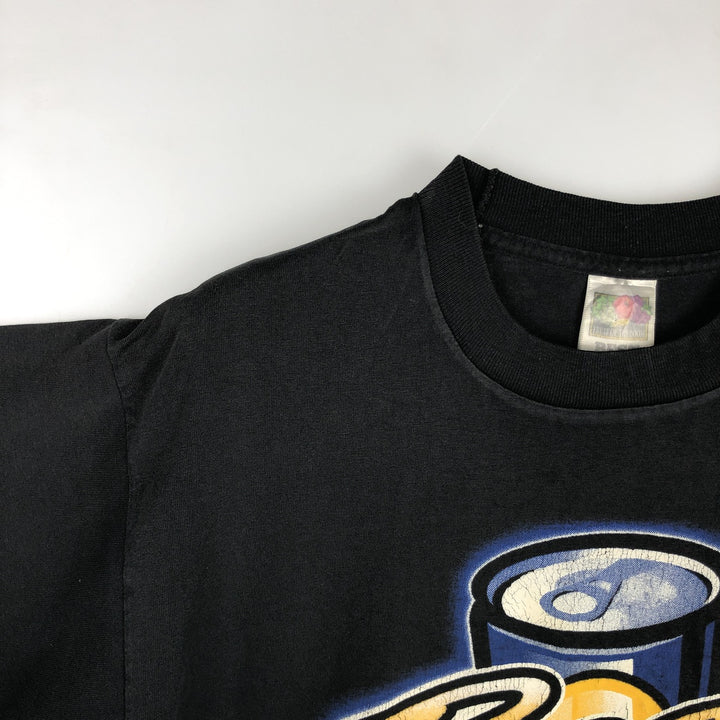 90'S Fruit of the Loom BEST 59th Sturgis Motorcycle Rally Motorcycle T-shirt Men's L equivalent cotton black type Vintage Second Hand
