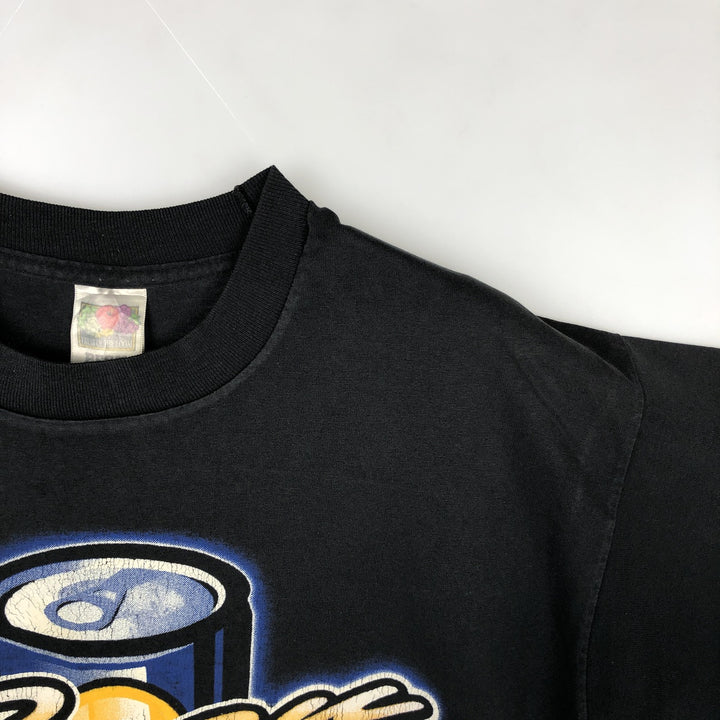 90'S Fruit of the Loom BEST 59th Sturgis Motorcycle Rally Motorcycle T-shirt Men's L equivalent cotton black type Vintage Second Hand