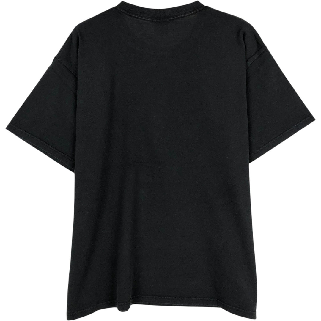 BACARDI GOLD Advertising T-Shirt, Made in USA, Men's Size L (equivalent) cotton black type Vintage Second Hand