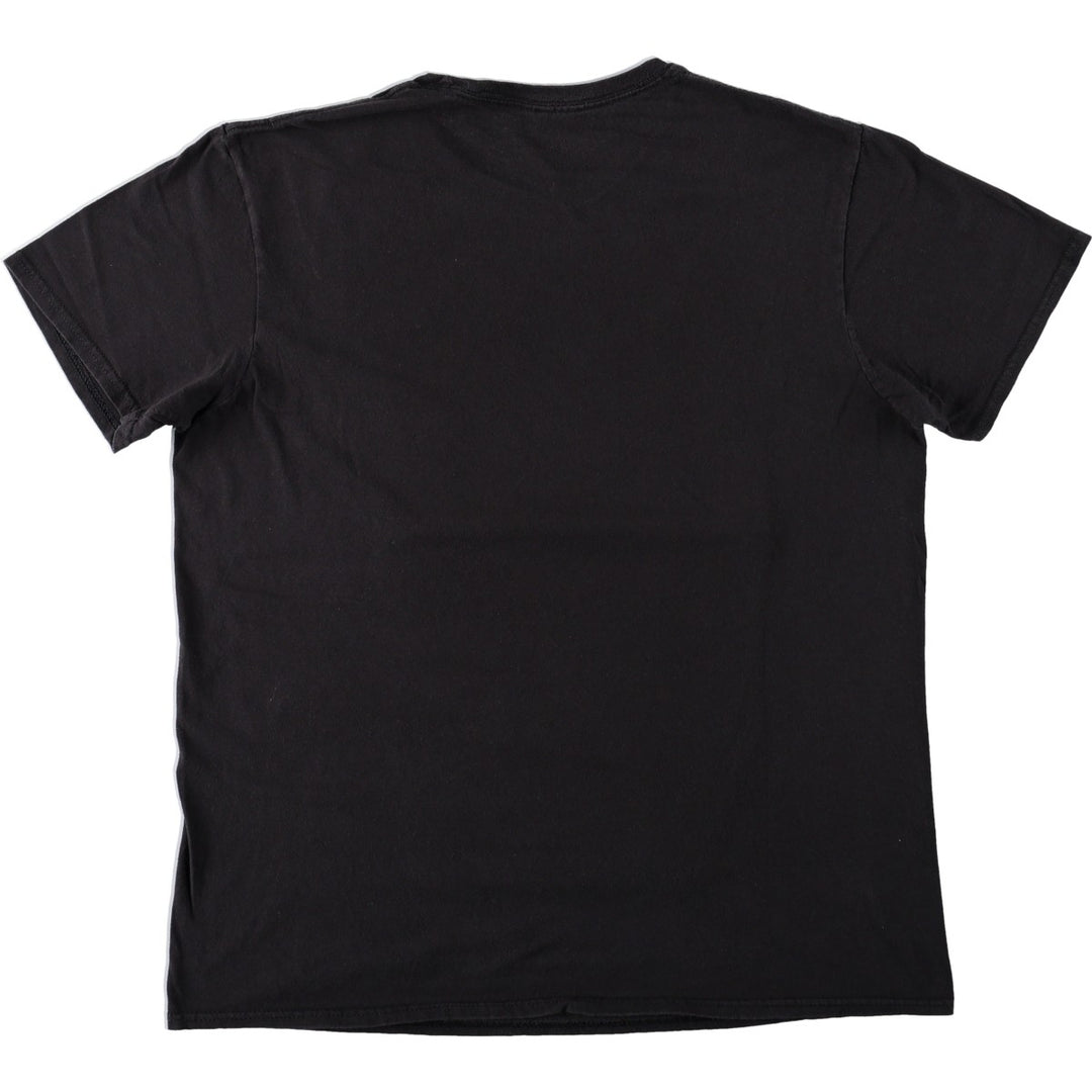 BERSERK Guts Anime Character Print T-Shirt (Men's Size L) cotton black type Vintage Second Hand