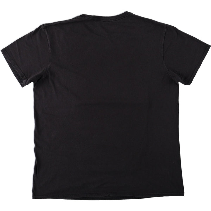 BERSERK Guts Anime Character Print T-Shirt (Men's Size L) cotton black type Vintage Second Hand
