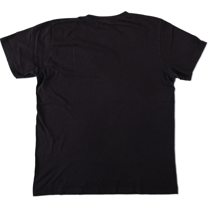 THE POWERPUFF GIRLS Powerpuff Girls Character Print T-Shirt, Men's Size M cotton black type Vintage Second Hand
