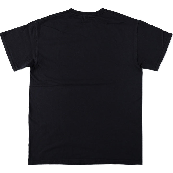 Ripple Junction BLEACH Kurosaki Ichigo Anime Character Print T-Shirt (Men's Size M) cotton black type Vintage Second Hand