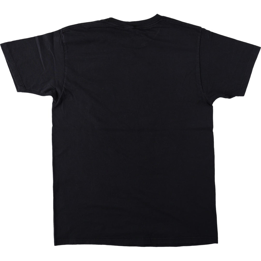 Ripple Junction BLEACH Kurosaki Ichigo Anime Character Print T-Shirt (Men's Size M) cotton black type Vintage Second Hand