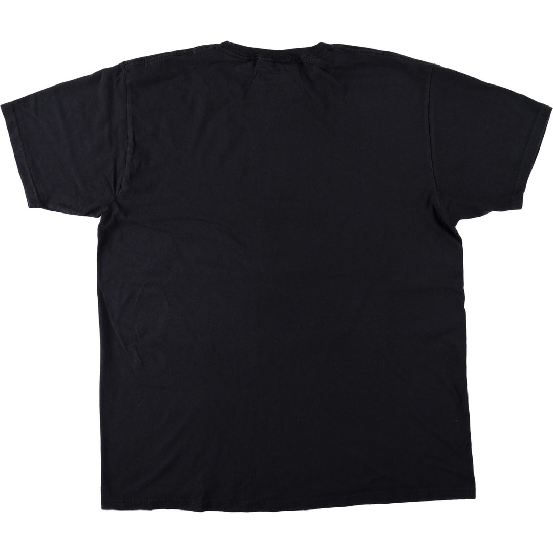 NARUTO SHIPPUDEN Naruto Shippuden Uchiha Itachi Anime Character Print T-Shirt Men's L size cotton black type Vintage Second Hand