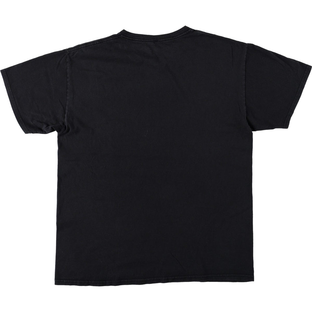 HUNTERxHUNTER Hisoka Morow Anime Character Print T-Shirt (Men's Size L) cotton black type Vintage Second Hand