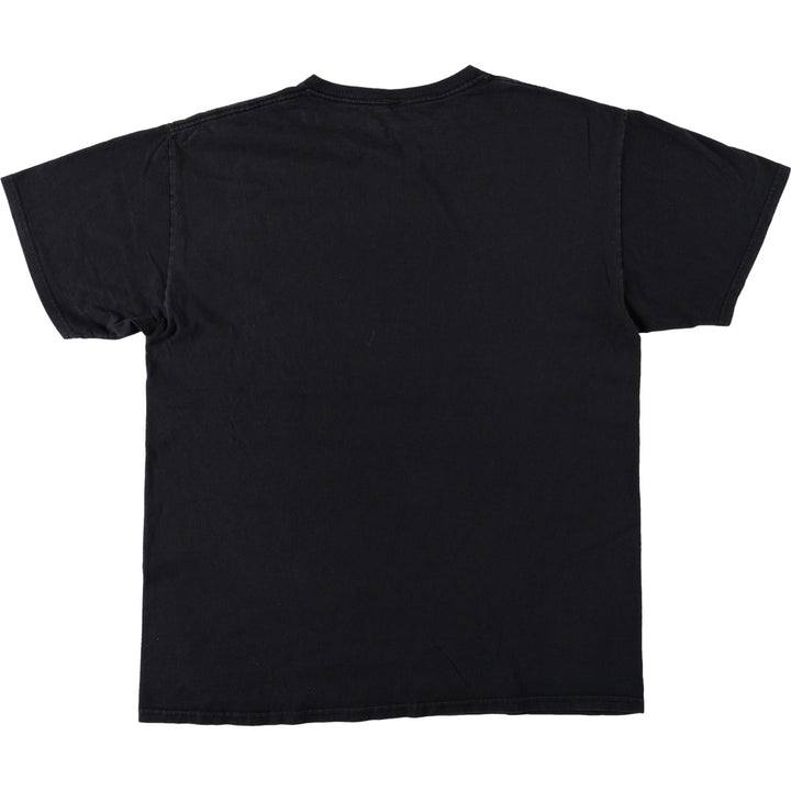 HUNTERxHUNTER Hisoka Morow Anime Character Print T-Shirt (Men's Size L) cotton black type Vintage Second Hand