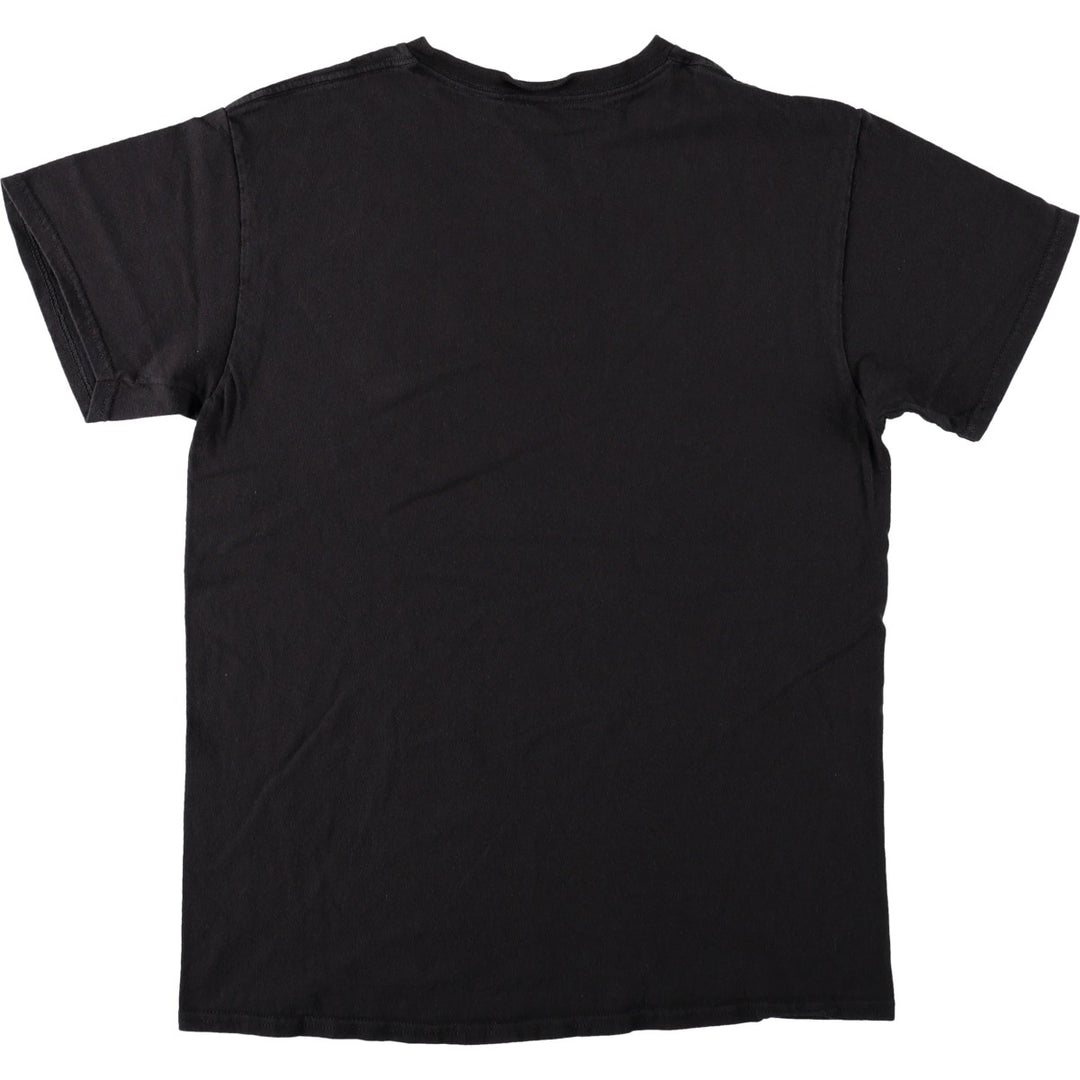 NARUTO SHIPPUDEN Naruto Shippuden Uchiha Itachi Anime Character Print T-Shirt, Men's Size Medium cotton black type Vintage Second Hand