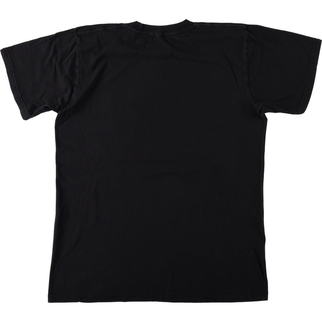 Ripple Junction DEATH NOTE L Anime Character Print T-Shirt (Men's Size M) cotton black type Vintage Second Hand