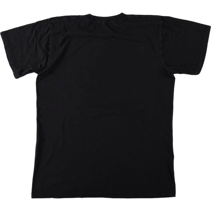 Ripple Junction DEATH NOTE L Anime Character Print T-Shirt (Men's Size M) cotton black type Vintage Second Hand