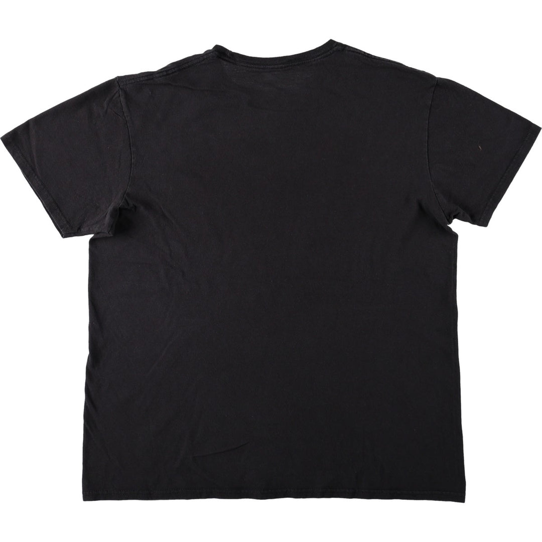 Sailor Moon Anime Character Print T-Shirt (Men's Size L) cotton black type Vintage Second Hand