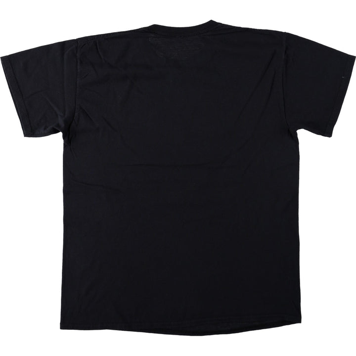Sailor Moon Anime Character Print T-Shirt (Men's Size L) cotton black type Vintage Second Hand