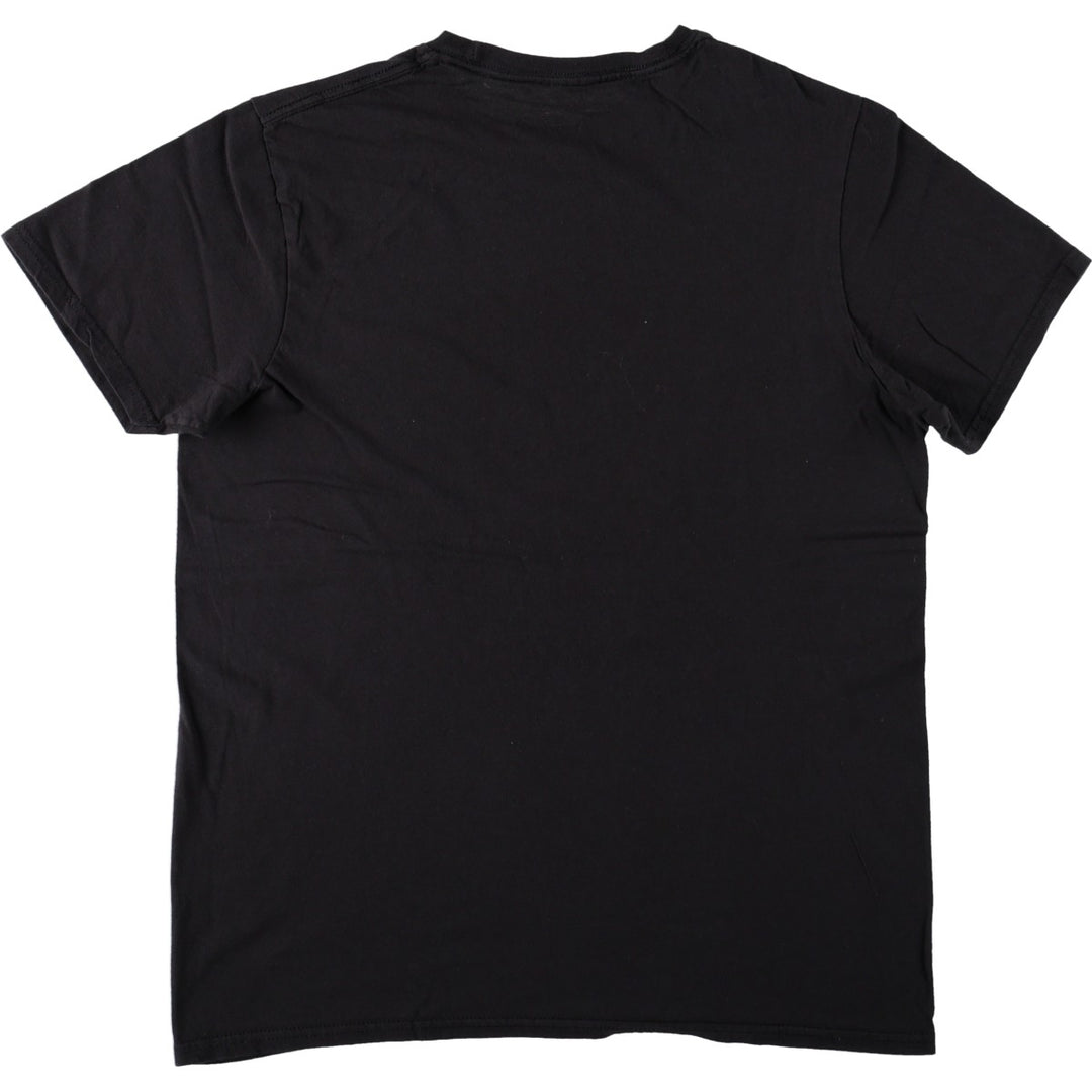 Sailor Moon Anime Character Print T-Shirt (Men's Size M) cotton black type Vintage Second Hand