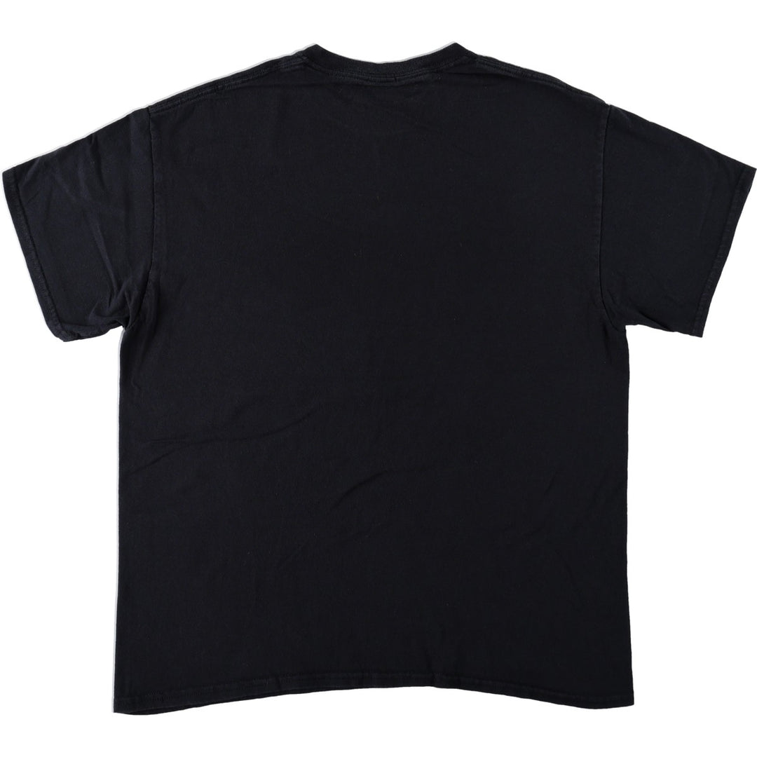 Sailor Moon Anime Character Print T-Shirt (Men's Size L) cotton black type Vintage Second Hand