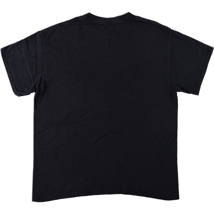 Sailor Moon Anime Character Print T-Shirt (Men's Size L) cotton black type Vintage Second Hand