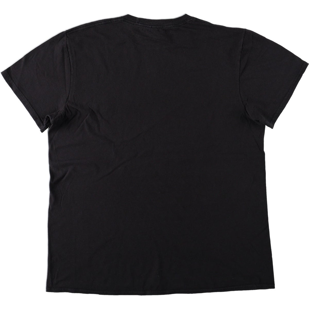 Sailor Moon Anime Character Print T-Shirt (Men's Size L) cotton black type Vintage Second Hand