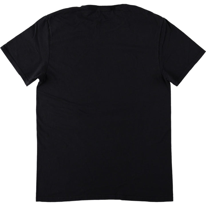 SPIRITED AWAY Spirited Away Character Print T-Shirt Men's M size cotton black type Vintage Second Hand