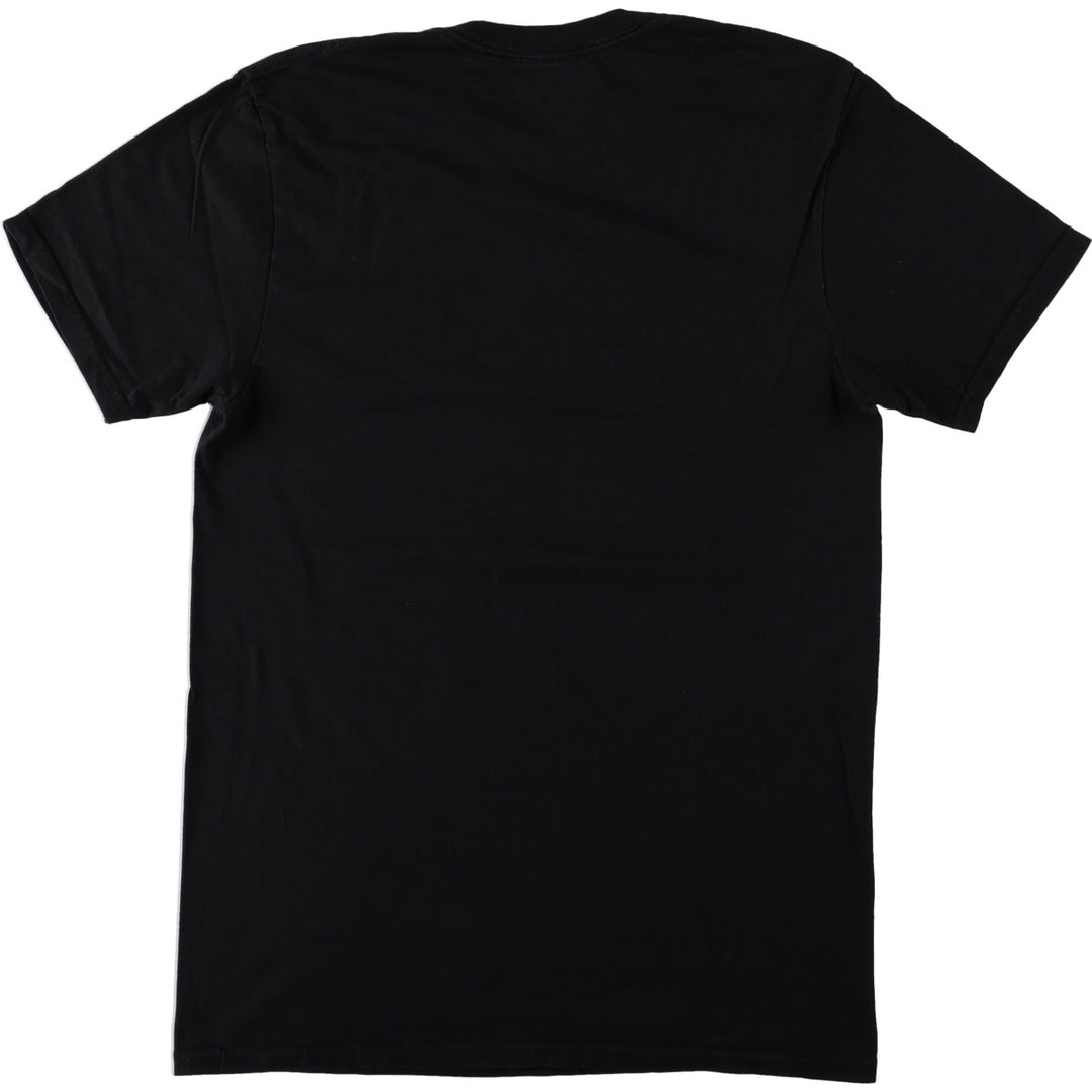 SPIRITED AWAY Spirited Away Character Print T-Shirt Men's M size cotton black type Vintage Second Hand