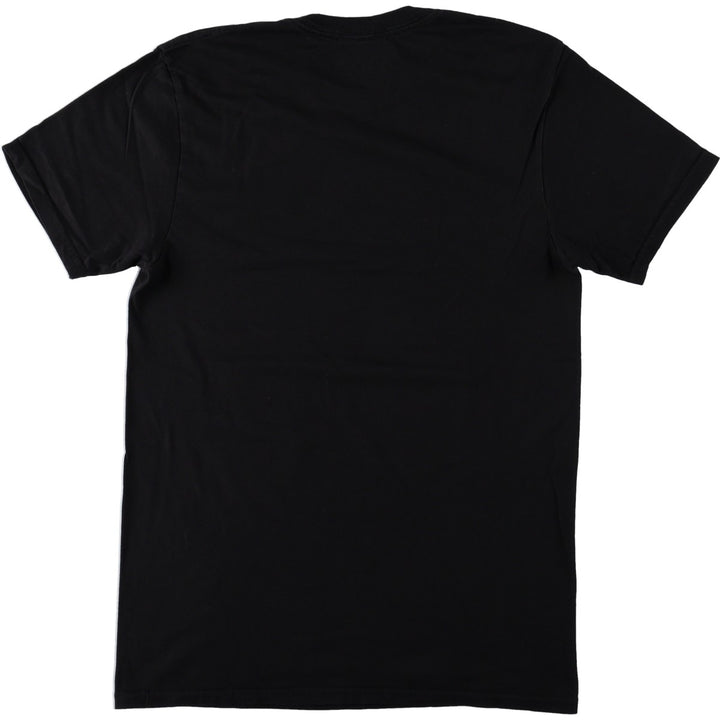 SPIRITED AWAY Spirited Away Character Print T-Shirt Men's M size cotton black type Vintage Second Hand
