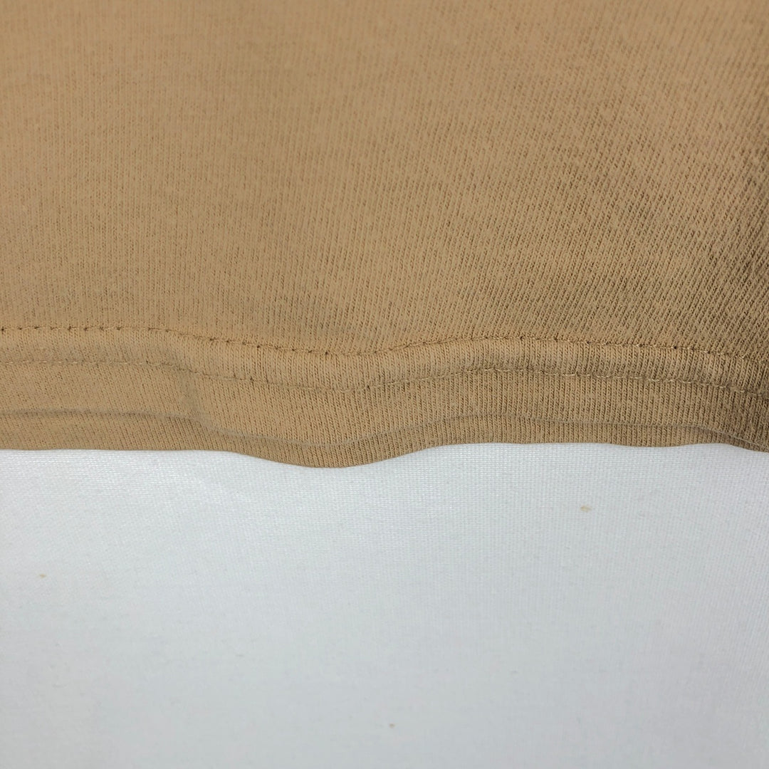 00'S Nike logo print T-shirt, men's size M cotton Beige type Vintage Second Hand