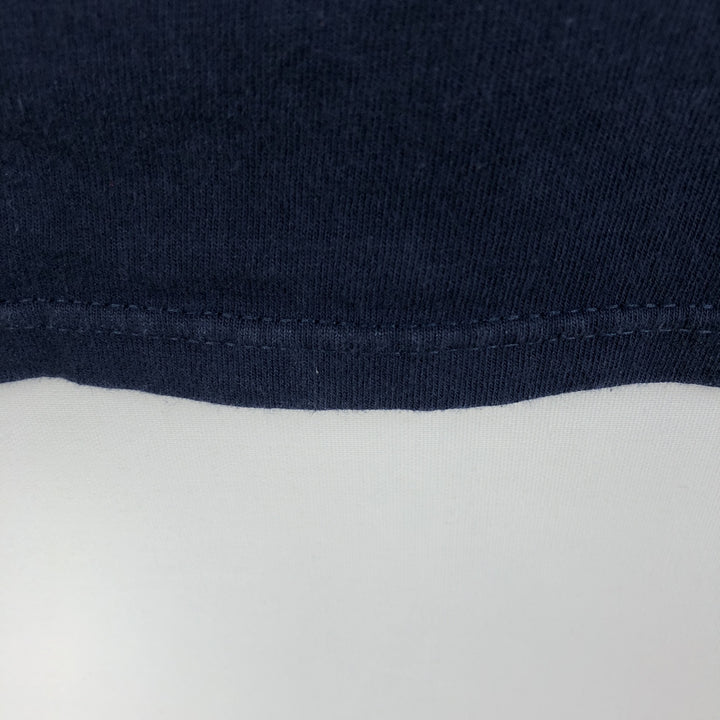 00'S Nike logo print T-shirt, men's size M cotton navy blue type Vintage Second Hand