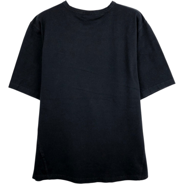 00'S Nike One Point Logo T-shirt Men's M size unclear black type Vintage Second Hand