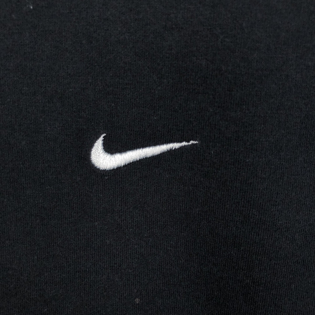 00'S Nike One Point Logo T-shirt Men's M size unclear black type Vintage Second Hand