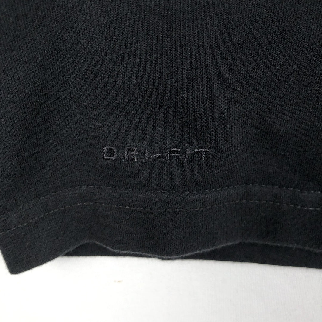 00'S Nike One Point Logo T-shirt Men's M size unclear black type Vintage Second Hand