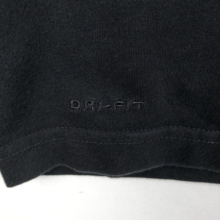 00'S Nike One Point Logo T-shirt Men's M size unclear black type Vintage Second Hand