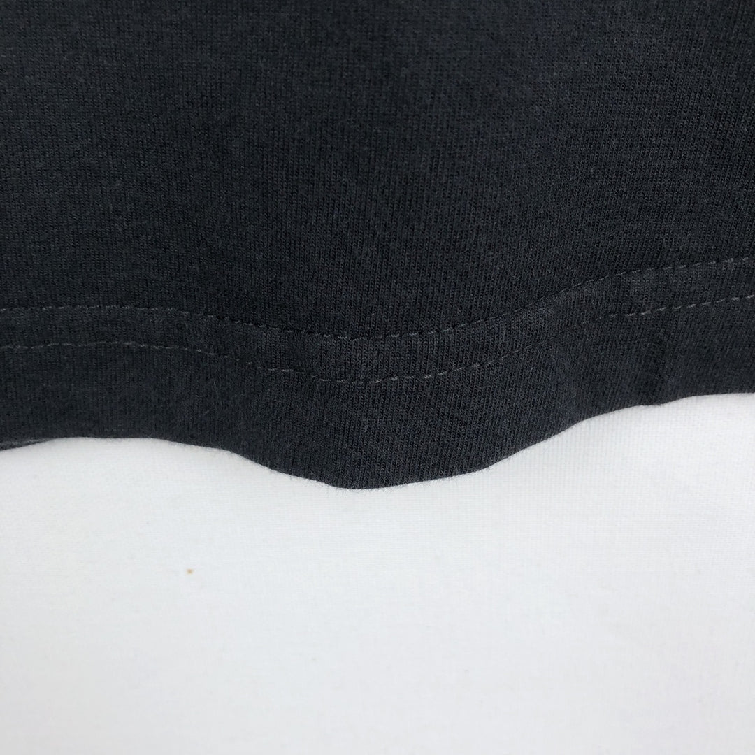 00'S Nike One Point Logo T-shirt Men's M size unclear black type Vintage Second Hand