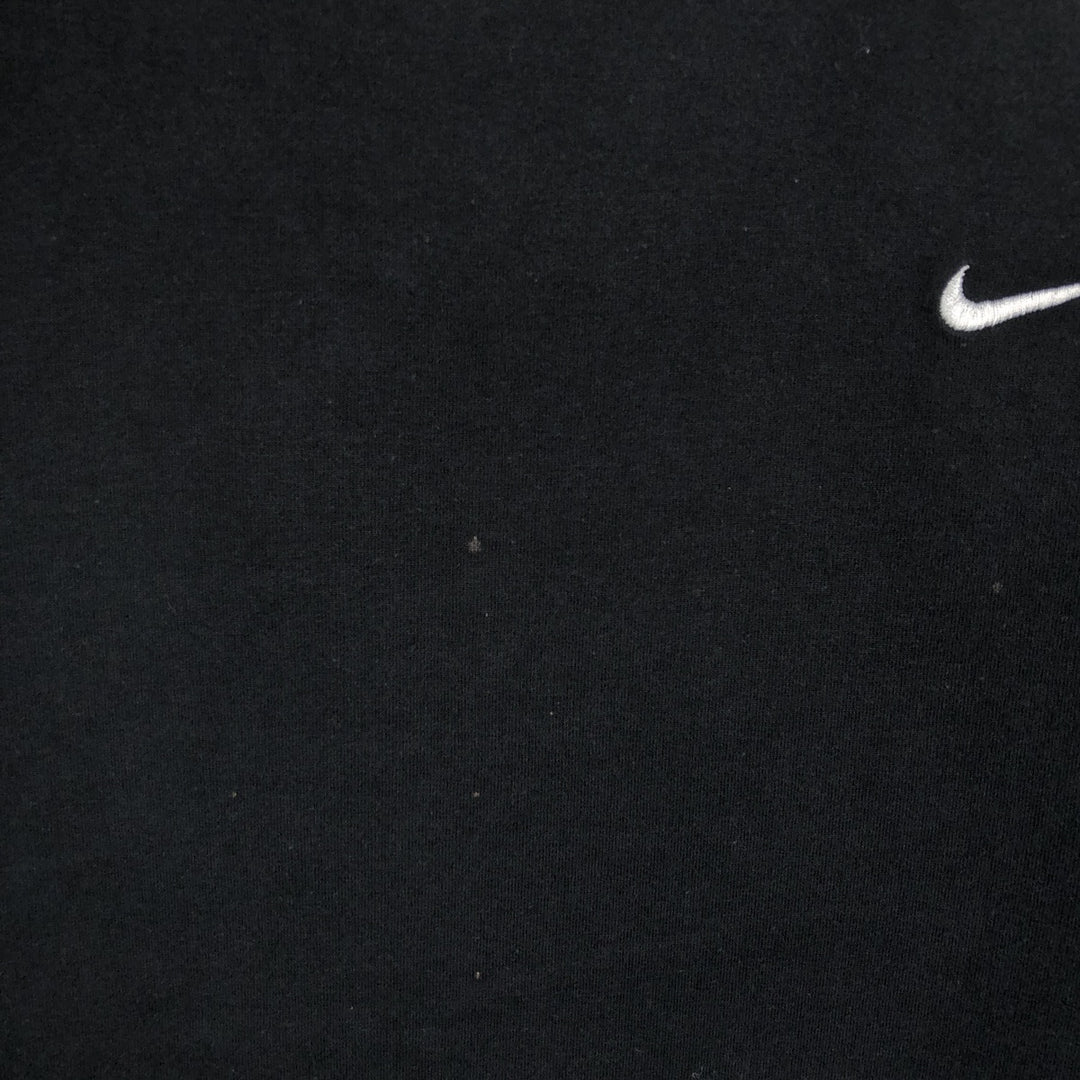 00'S Nike One Point Logo T-shirt Men's M size unclear black type Vintage Second Hand