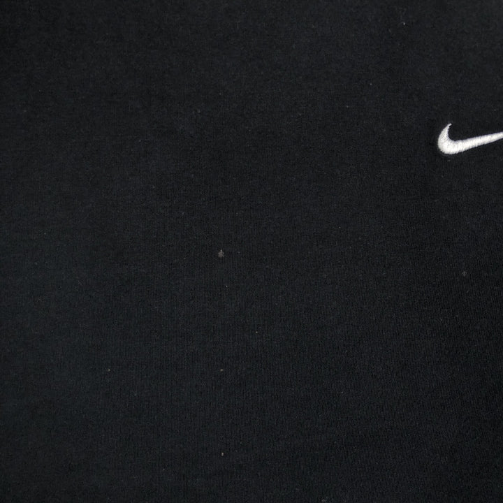 00'S Nike One Point Logo T-shirt Men's M size unclear black type Vintage Second Hand