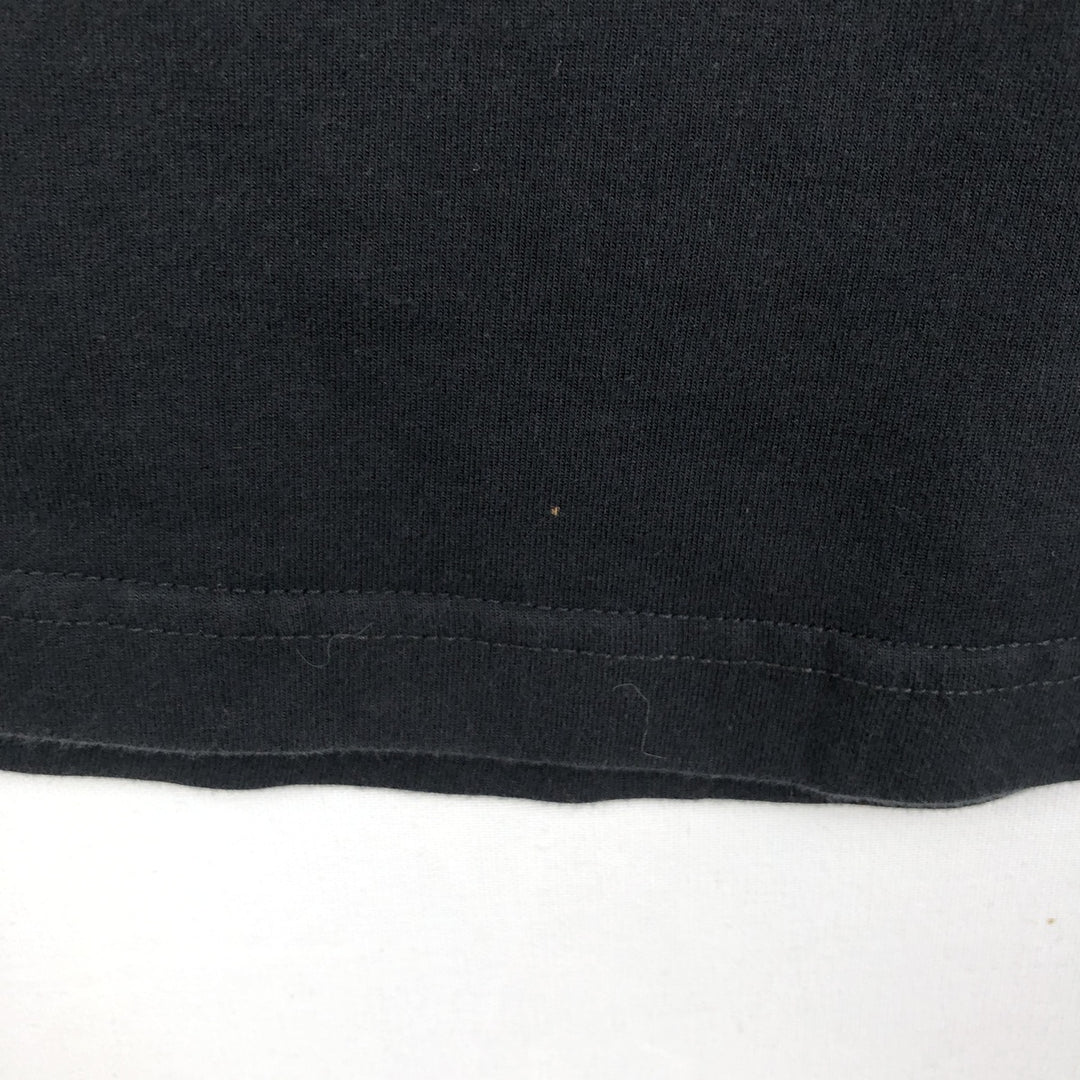 00'S Nike One Point Logo T-shirt Men's M size unclear black type Vintage Second Hand