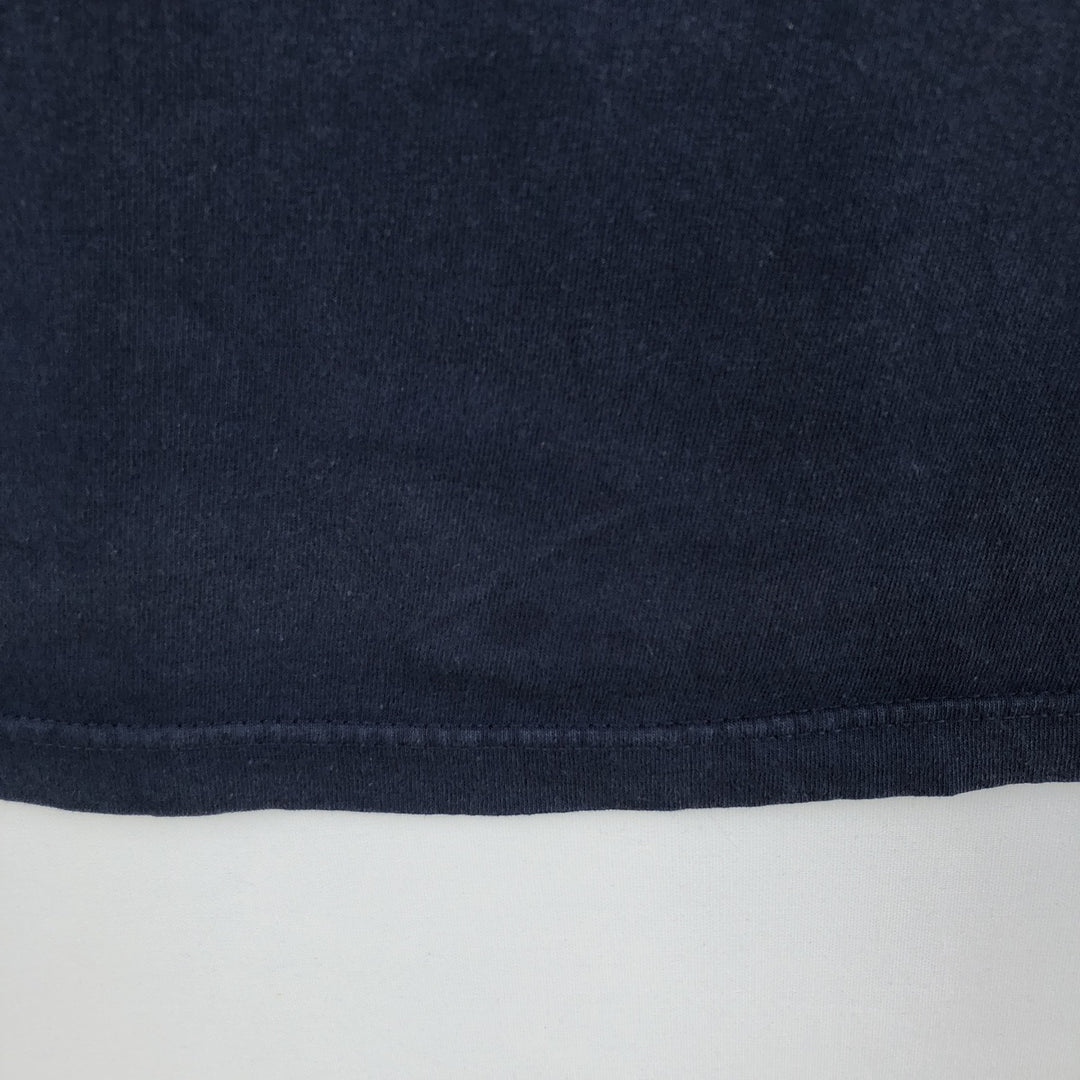 90'S Nike Logo Print T-Shirt, Men's Size XL (Equivalent), Vintage cotton navy blue type Vintage Second Hand