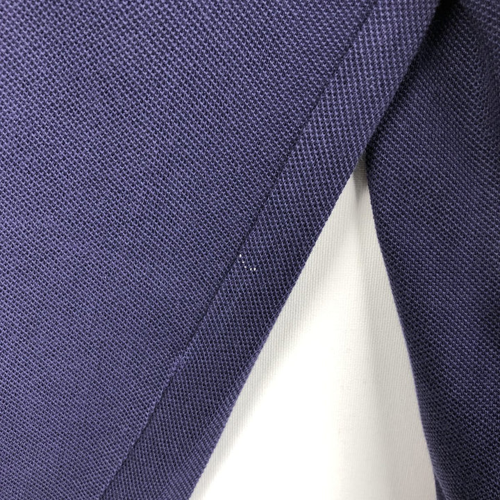 Lacoste LACOSTE Long Sleeve Polo Shirt Size 5 (Men's Size L) cotton navy blue type Vintage Second Hand