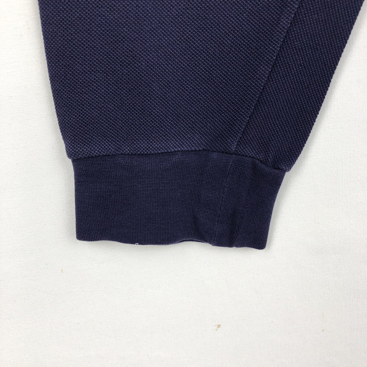Lacoste LACOSTE Long Sleeve Polo Shirt Size 5 (Men's Size L) cotton navy blue type Vintage Second Hand