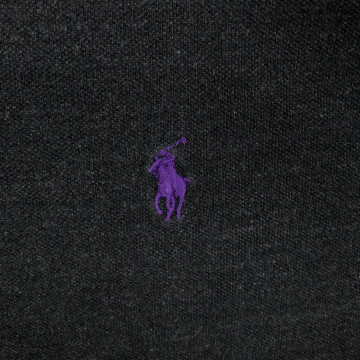 Ralph Lauren POLO RALPH LAUREN Long Sleeve Polo Shirt Men's XL cotton black type Vintage Second Hand