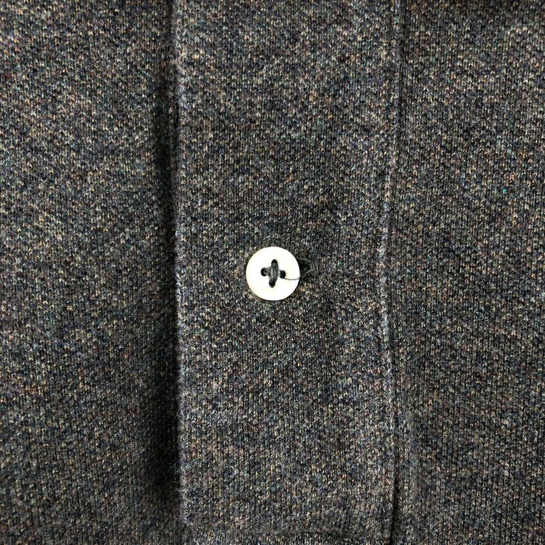 Ralph Lauren POLO RALPH LAUREN Long Sleeve Polo Shirt Men's M cotton brown type Vintage Second Hand