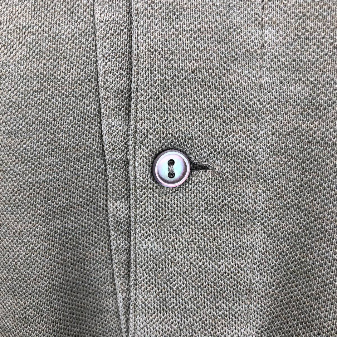 Lacoste LACOSTE Long Sleeve Polo Shirt Size 5 (Men's Size L) unclear Khaki type sage green Vintage Second Hand