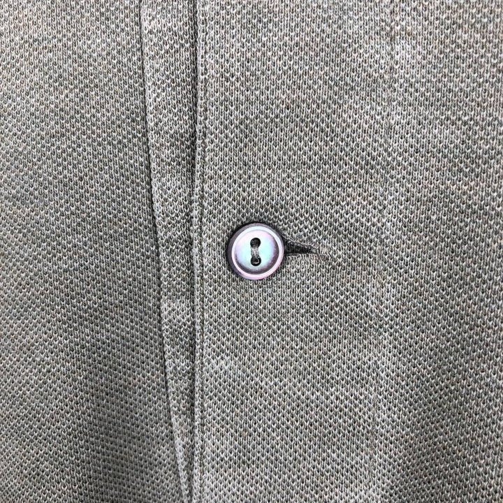 Lacoste LACOSTE Long Sleeve Polo Shirt Size 5 (Men's Size L) unclear Khaki type sage green Vintage Second Hand