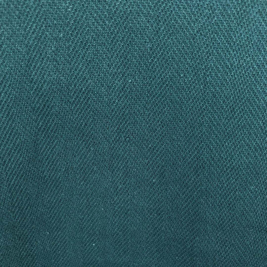 90'S Nike Herringbone Long-Sleeve Polo Shirt, Men's Size XL (Equivalent), Vintage cotton green type Vintage Second Hand