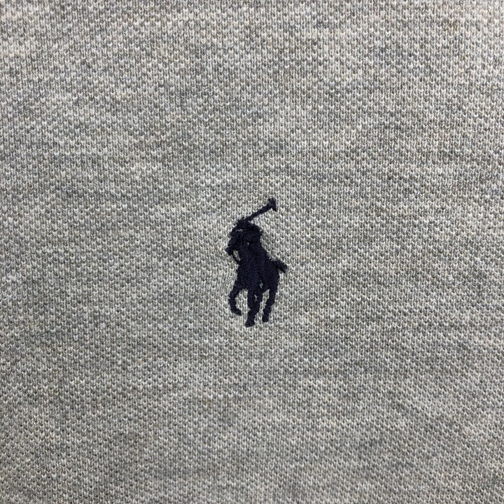 Ralph Lauren POLO by Ralph Lauren long sleeve polo shirt, men's XL size cotton gray type Vintage Second Hand