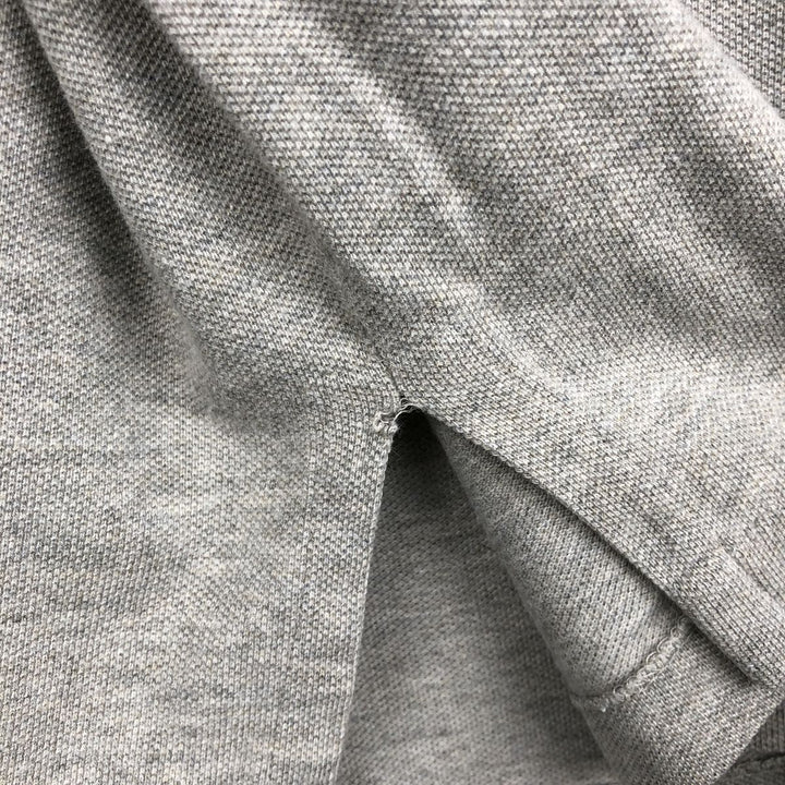 Ralph Lauren POLO by Ralph Lauren long sleeve polo shirt, men's XL size cotton gray type Vintage Second Hand