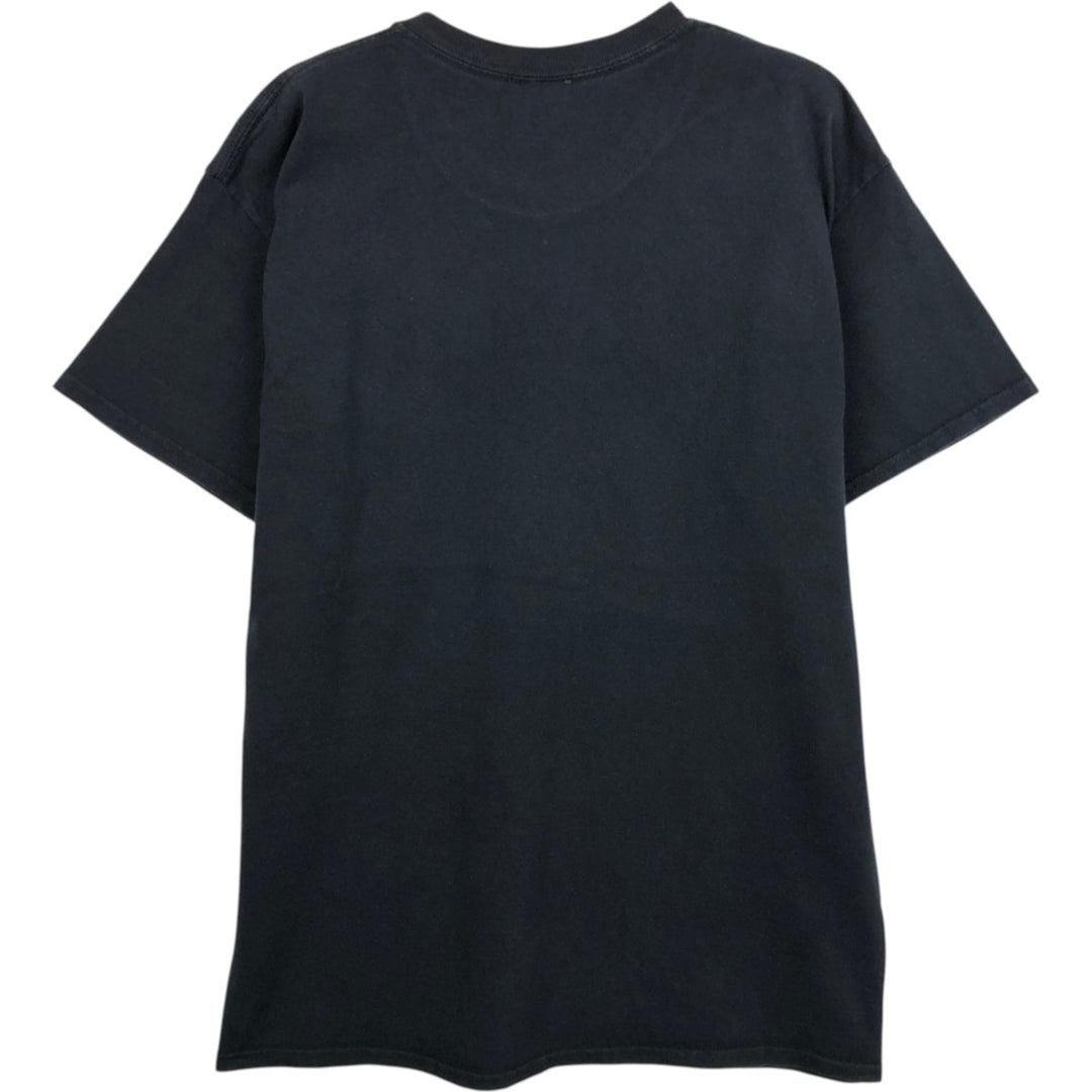 Thrasher Fire Pattern Surf Skate T-Shirt, Men's Size L cotton black type Vintage Second Hand