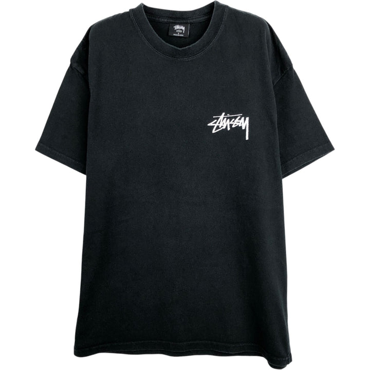 Stussy Australia Surf Skate T-shirt, Men's Size S (approx.) cotton black type Vintage Second Hand