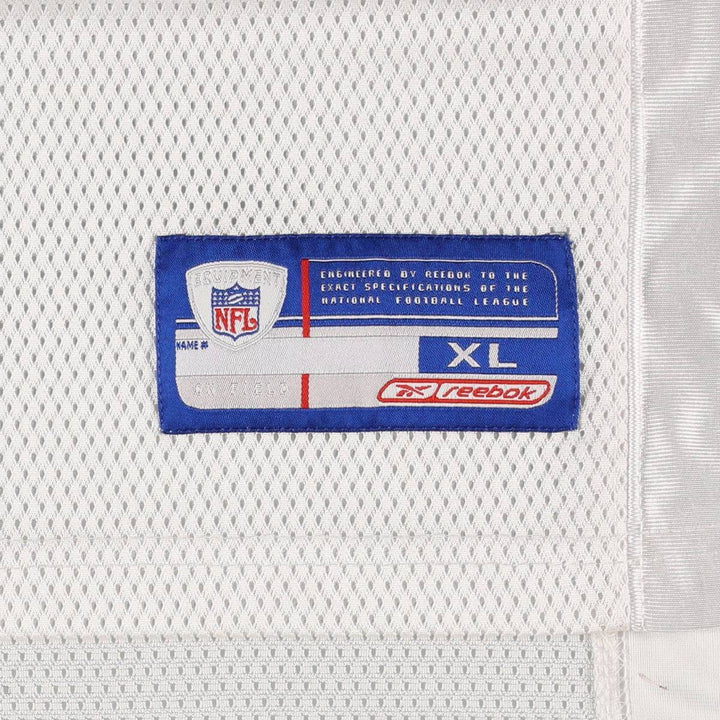 Reebok NFL San Francisco 49ers V-Neck Mesh Five-Quarter Sleeve Game Shirt Football Shirt polyester white type Vintage Second Hand