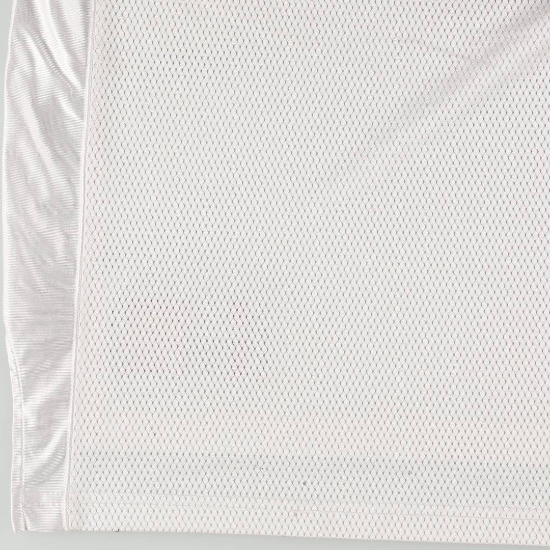 Reebok NFL San Francisco 49ers V-Neck Mesh Five-Quarter Sleeve Game Shirt Football Shirt polyester white type Vintage Second Hand