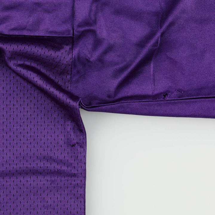 Reebok NFL Minnesota Vikings Five-Quarter Sleeve Mesh V-Neck Game Shirt Football Shirt Men's Size L (approx.) Nylon purple type Vintage Second Hand